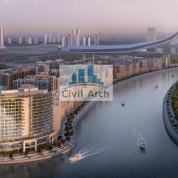 STUNNING BUSINESS SHOP WITH 2245 SQ. FT+GREAT VIEWS OF CANAL/BURJ KHALIFA