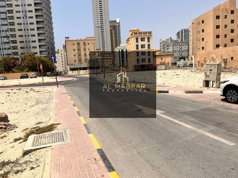 For sale land at a very attractive price, the second one is from Ajman Corniche