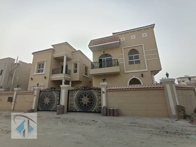 For sale villa in Ajman, very excellent finishing, at a snapshot price, without down payment and on monthly installments for 25 years