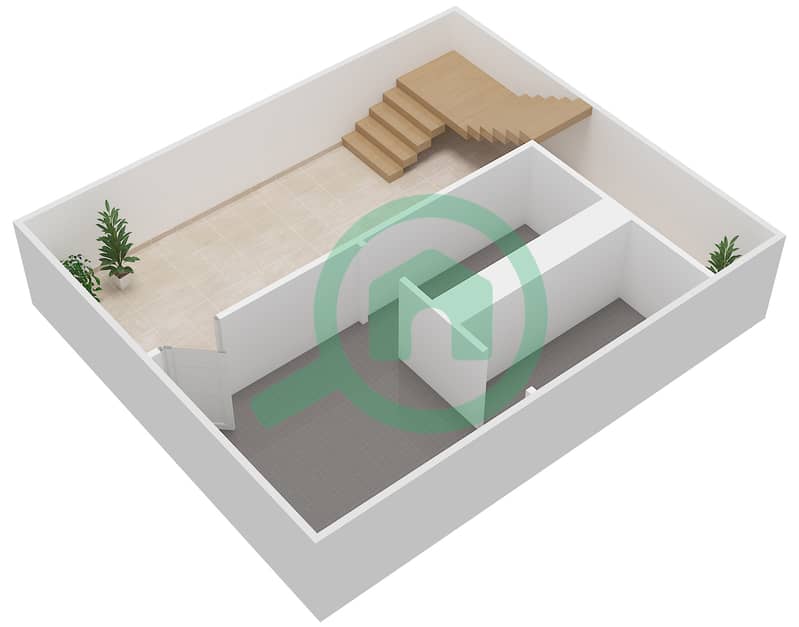 Редвуд Авеню - Вилла 5 Cпальни планировка Тип BLACKHEATH-G Basement interactive3D