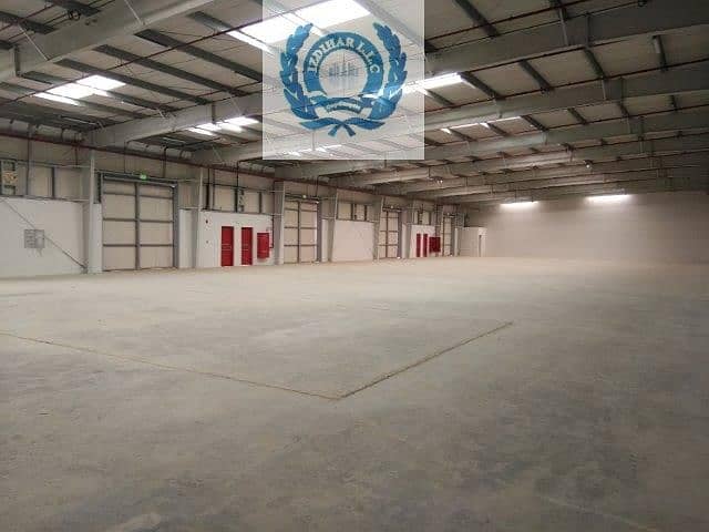 Different Size ,Two Months Free, Civil Defense  Approved Warehouse In Emirates Industrial City