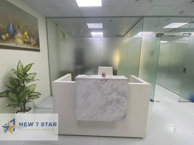 hot offer furnished office for rent in dip1