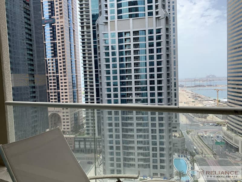 位于迪拜码头，滨海高地大楼 1 卧室的公寓 940000 AED - 6125625