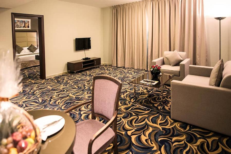 位于迪拜码头，滨海山岭塔楼 3 卧室的酒店式公寓 180000 AED - 5810357