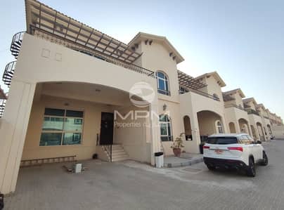 4 Bedroom Villa for Rent in Khalifa City, Abu Dhabi - Spacious Compound  Villa + Parking + Maid's Room