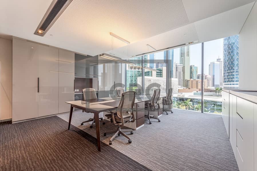 Fully Fitted | Luxury Office | For Rent | DIFC