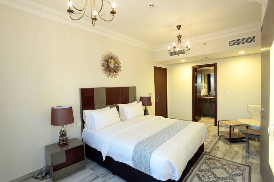 位于阿尔贾达法住宅区，马贝拉度假酒店 2 卧室的酒店式公寓 15000 AED - 6160463
