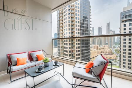 Studio for Rent in Downtown Dubai, Dubai - Stylish and contemporary Studio in Downtown
