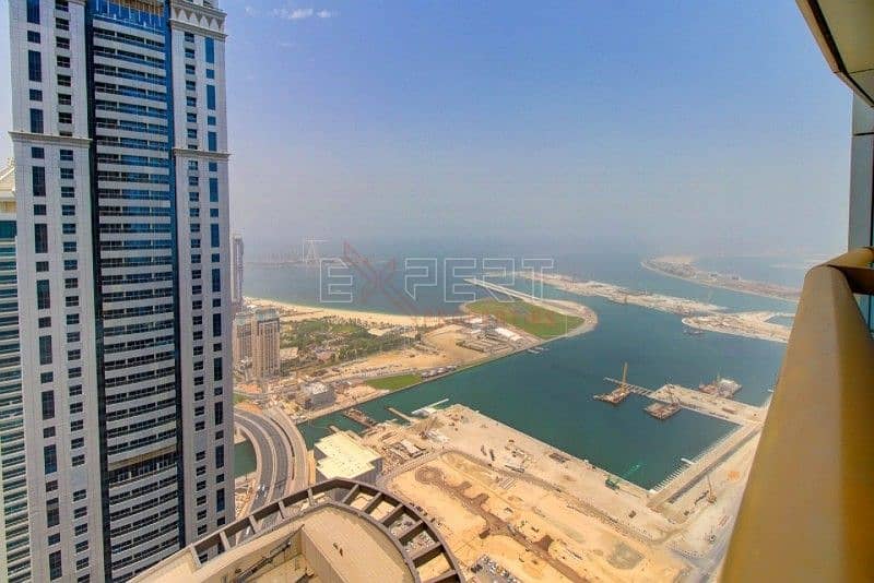 位于迪拜码头，精英公寓 4 卧室的顶楼公寓 4500000 AED - 6151921