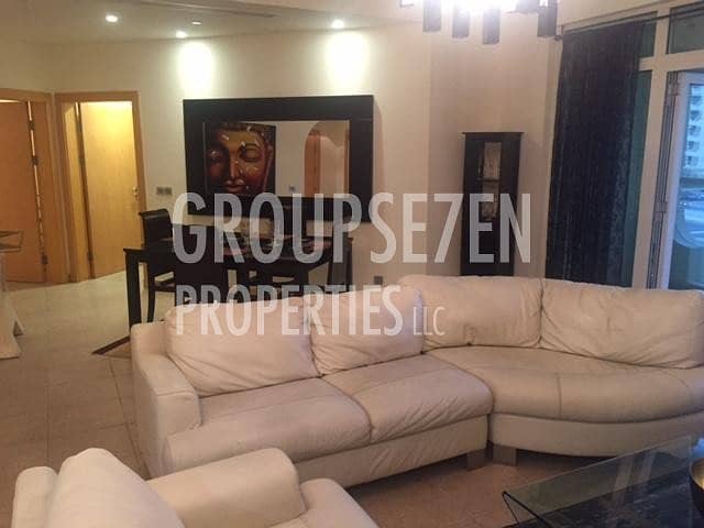 NO COMMISSION Fully Furnished 2BR in Shoreline Palm Jumeirah