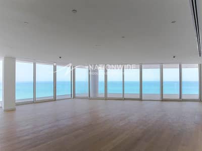4 Bedroom Apartment for Sale in Saadiyat Island, Abu Dhabi - A Huge Apartment with Stunning Full Sea View