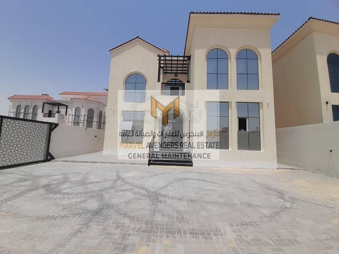 Brand New private Entrance  6 MBR villa w/ Pvt yard for rent in MBZ city