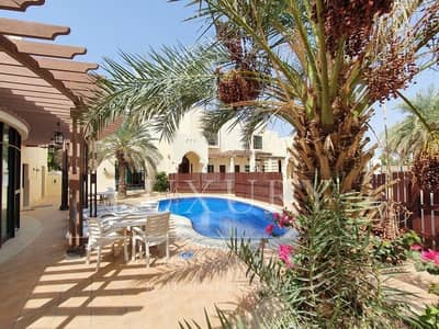 4 Bedroom Villa for Rent in Al Mutarad, Al Ain - Compound with Swimming Pool Gymnasium and Backyard