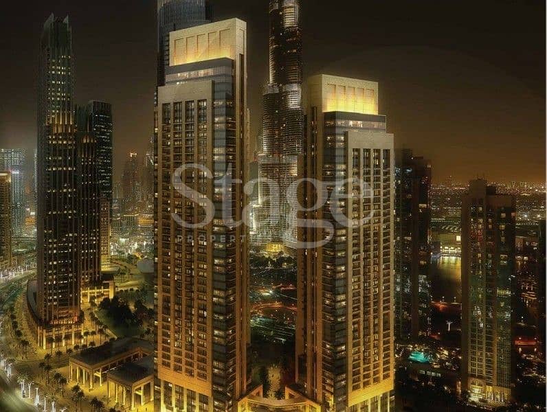 位于迪拜市中心，歌剧院区，第一幕塔楼｜第二幕塔楼 2 卧室的公寓 2900000 AED - 6168188