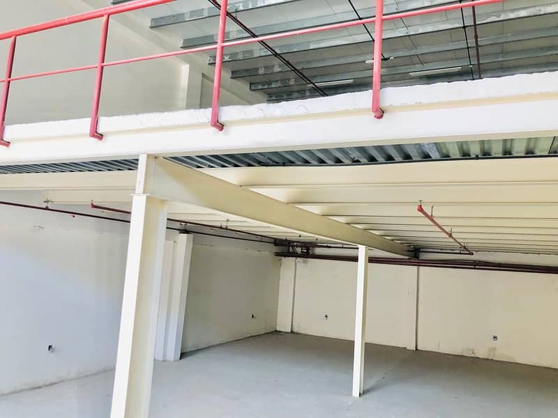 BEST LOCATION New Mezzanine Warehouse available   | 3100 SQRFT. .