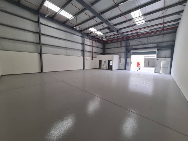 Like new warehouse in jebel ali we have different sizes