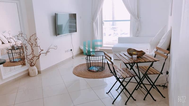 DEWA CHILLER FREE | Fully Furnished 1 Bedroom Apartment Cluster H