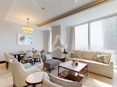 2 Bedroom Apartment for Sale in Downtown Dubai, Dubai - Spectacular Finishes Stylishly Furnished |Sea View