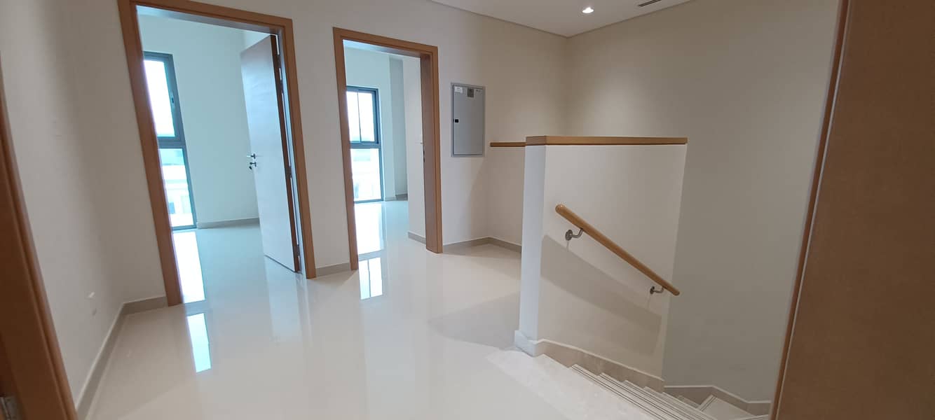 Brand new 3 bedrooms villa available with maid room +all facilities rent only AED 100k