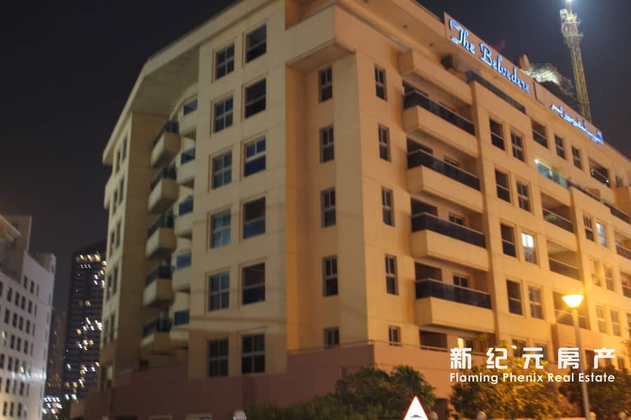 位于迪拜码头，贝维德尔酒店 1 卧室的公寓 900000 AED - 6173601