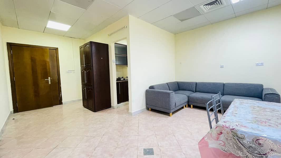 ONLY 3,599 FOR SPACIOUS FURNISHED 1BHK  NEAR NOVOTEL IN MUSHRIF