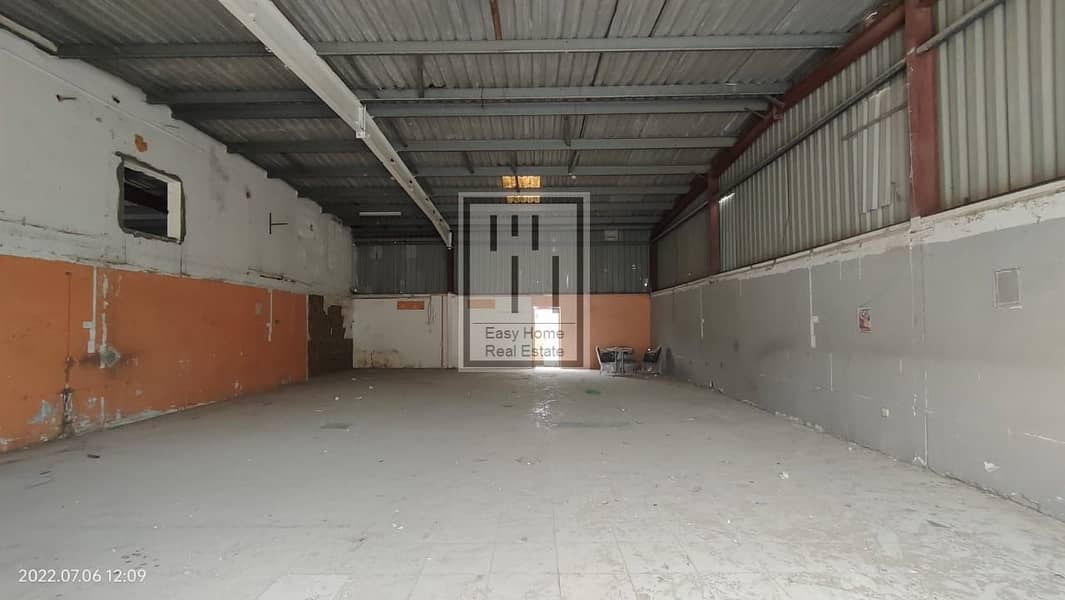 Industrial Warehouse with Open Plot for rent | Al Qusais Ind-3 | @AED 350k