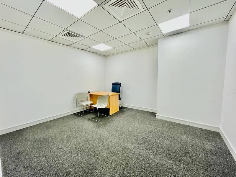 Tremendous Furnished 0% Commission Office At Posh Location