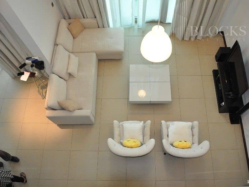 2BR Duplex w/ study |Well Maintained | DIFC