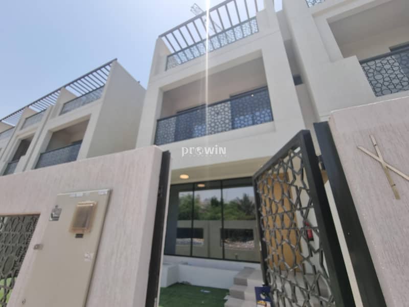 GREAT 3 BEDROOMS VILLA IN JVC|FULLY FURNISHED|CLOSE TO EXIT|PARK VIEW!!!