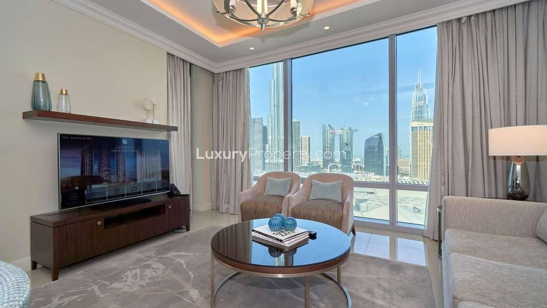 位于迪拜市中心，谦恭公寓喷泉景观综合体，谦恭喷泉景观1号大厦 2 卧室的公寓 3800000 AED - 6177754