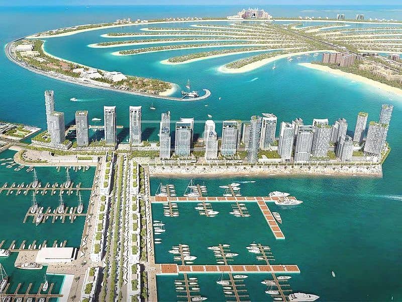 位于迪拜港，艾玛尔海滨社区，滨海景观公寓，滨海景观1号大厦 1 卧室的公寓 2100000 AED - 6146016