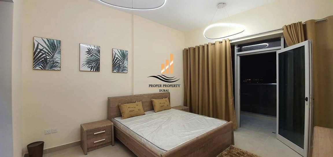 ||1BHK || LUXURY FURNISHED || EQUIPPED KITCHEN || BIG BALCONY AVAILABLE FOR RENT IN AL FURJAN COMMUNITY||