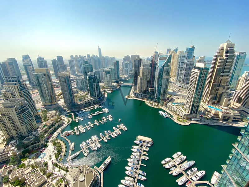 位于迪拜码头，滨海之门，滨海之门1号 1 卧室的公寓 2900000 AED - 5992709