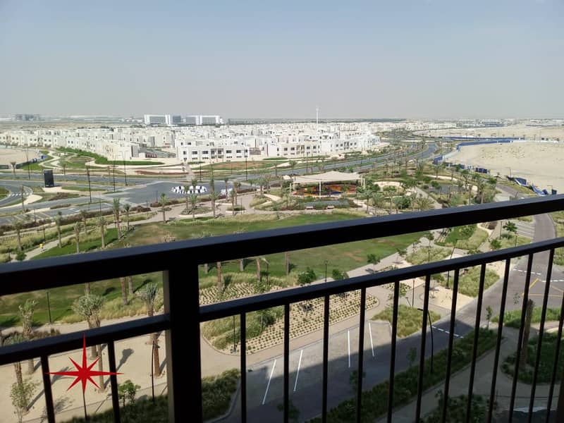 位于迪拜南部街区，艾玛尔南区，高尔夫景观高层豪华住宅 1 卧室的公寓 850000 AED - 6183770