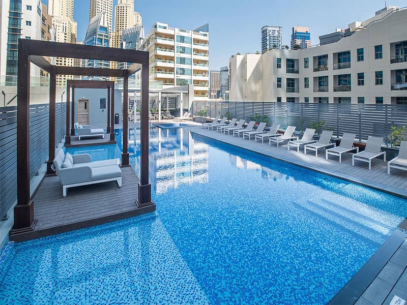 位于迪拜码头，单身公寓壹号大厦 的公寓 669000 AED - 5829092