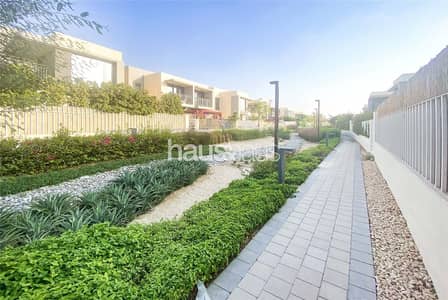 4 Bedroom Townhouse for Sale in Dubai Hills Estate, Dubai - Single Row 2E | Green Belt | Vacant March 2023