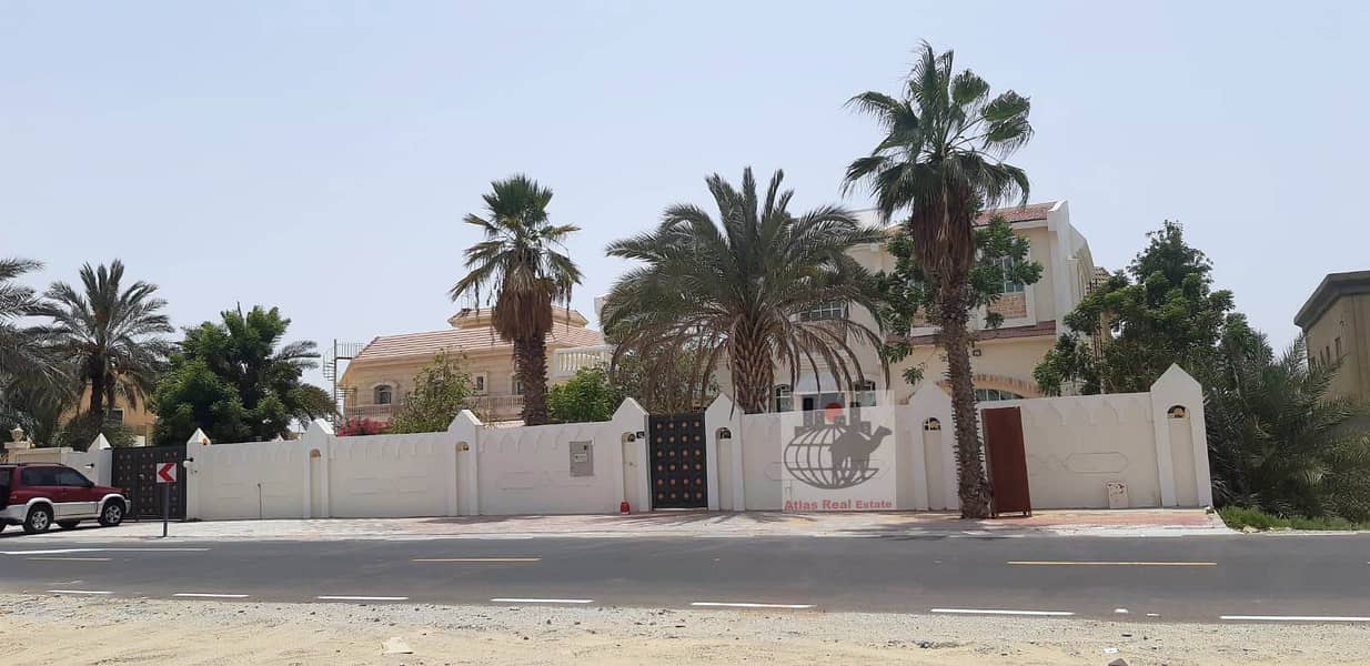For Sale Villa in Al Goaz Area Wasit, Sharjah. “Overlooking Asphalt Road “
