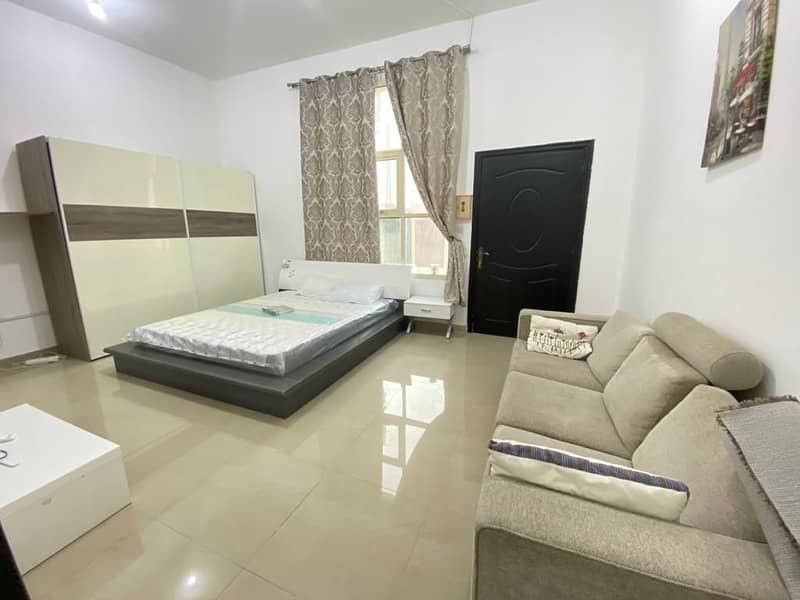 Fully Furnished Studio Private Entrance, Monthly 3000, All Appliances Available, Separate kitchen