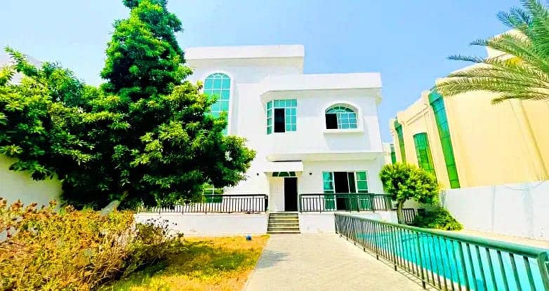 5 BEDROOM VILLA IS AVAILABLE WITH SWIMMING POOL IN SHARQAN SHARJAH ONLY IN 110,000 PER YEAR