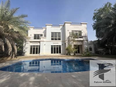 5 Bedroom Villa for Rent in Al Barsha, Dubai - 5 En-Suit BR | Big Pool | Huge Garden | Service Quarters