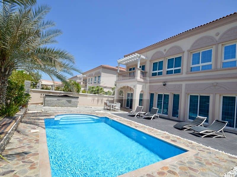 Rented |Exclusive |Private Pool |Extended 3BR+Maid