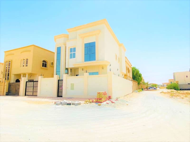 Brand New Quality Constructed 5 Master Bedrooms  Villa For Sale In Al Helio 2, Ajman