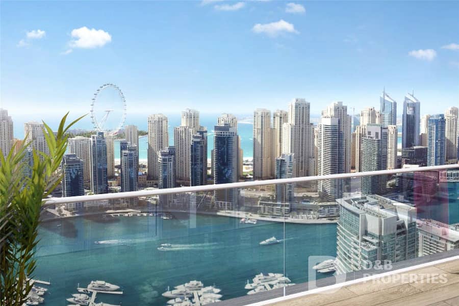 位于迪拜码头，迪拜滨海维达公寓 3 卧室的公寓 4450000 AED - 6189107