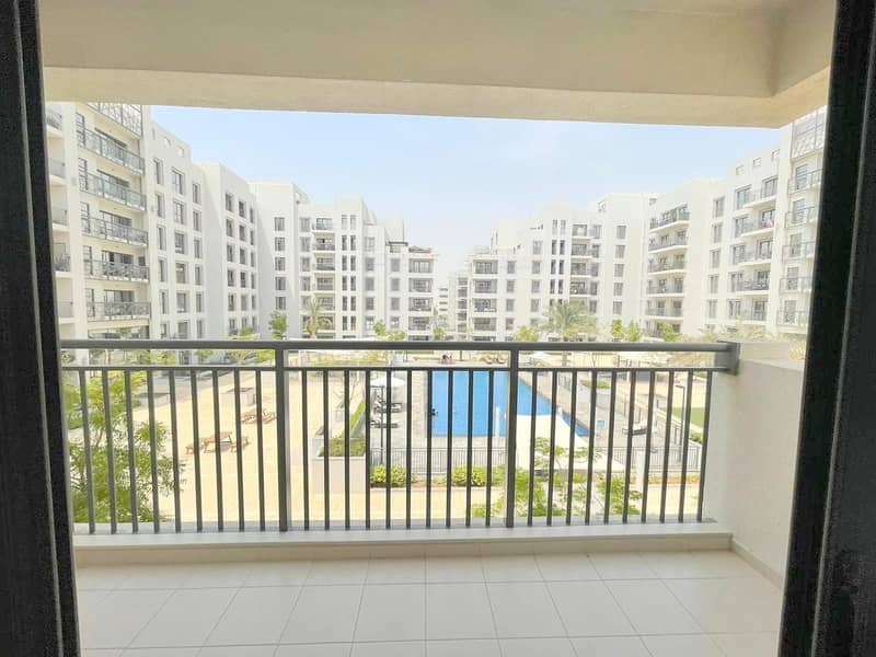 POOL VIEW | RENTED 3 BED+MAID+CLOSE KITCHEN | ZAHRA BOULEVARD | TOWN SQUARE