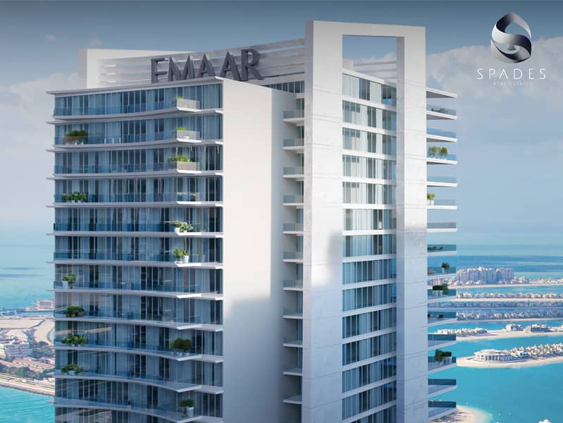 位于迪拜港，艾玛尔海滨社区，海滩风光公寓小区，海滩风光1号塔 2 卧室的公寓 3450000 AED - 6145017