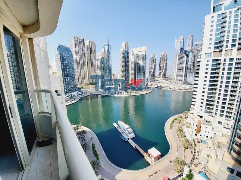 位于迪拜码头，滨海景观大厦，滨海景观大厦A座 2 卧室的公寓 1250000 AED - 6026968