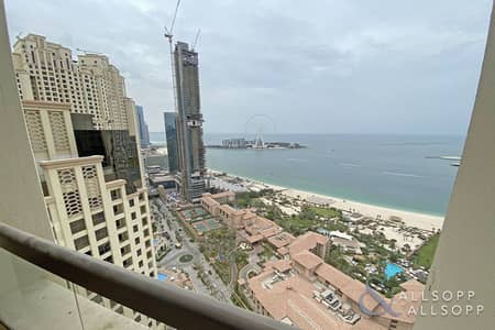 2 Bedroom Flat for Rent in Jumeirah Beach Residence (JBR), Dubai - 2 Bedrooms | Fully Furnished | En-Suite