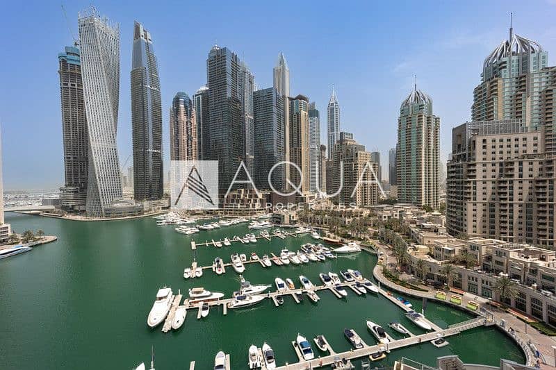 位于迪拜码头，三叉戟海洋景观大楼，三叉戟海景先锋大厦 2 卧室的公寓 2198888 AED - 5692445