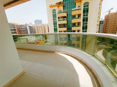 1 Bedroom Flat for Rent in Al Nahda (Dubai), Dubai - Luxury huge 1bhk with 1 month free Wordrobe balcony gym pool free. .
