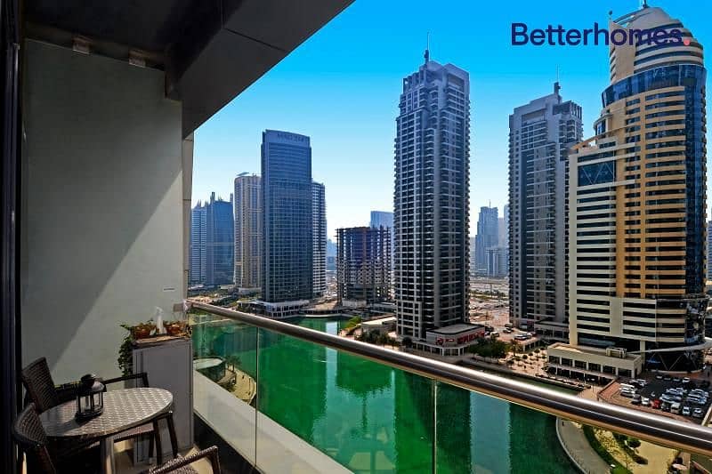 位于朱美拉湖塔 (JLT)，JLT V区，金冠景观公寓1号 的公寓 530000 AED - 6192048